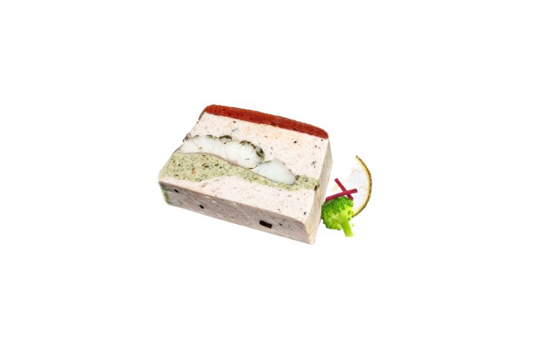Fisch Terrine mit Zander und Trüffel